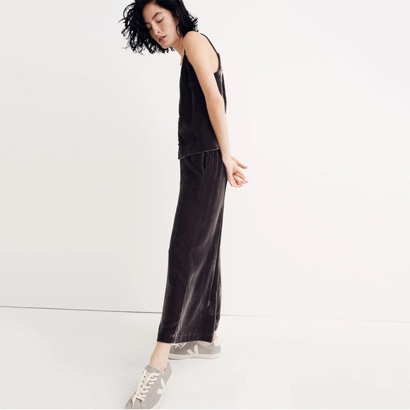 Madewell Velvet Pull-On Pants large - Picture 5 of 11